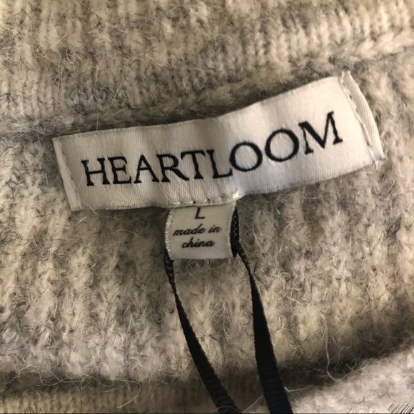 Distressed Grey Knit Sweater - Picture 3 of 5